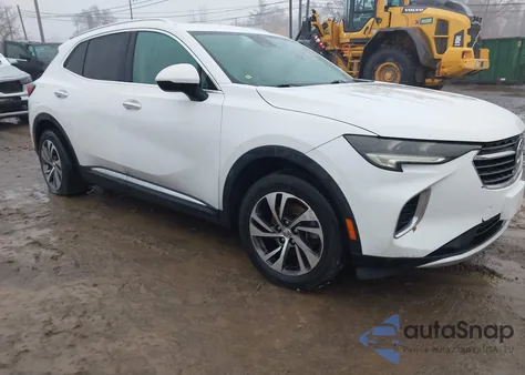 2022 Buick Envision Fwd Essence z USA, uszkodzony, nr VIN LRBFZNR49ND027571